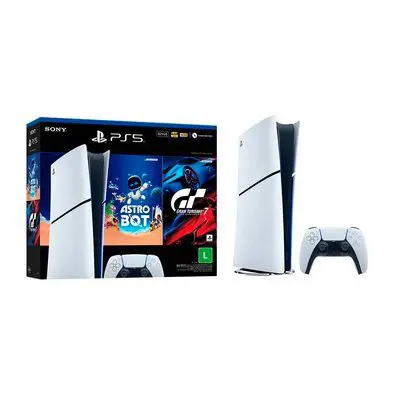 Sony PlayStation 5 Slim Digital Edition + ASTRO BOT + Gran Turismo 7