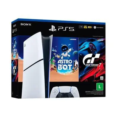 Sony PlayStation 5 Slim Digital Edition + ASTRO BOT + Gran Turismo 7